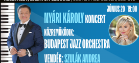 Nyári Károly és a Budapest Jazz Orchestra koncertje – Vendég: Szulák Andrea